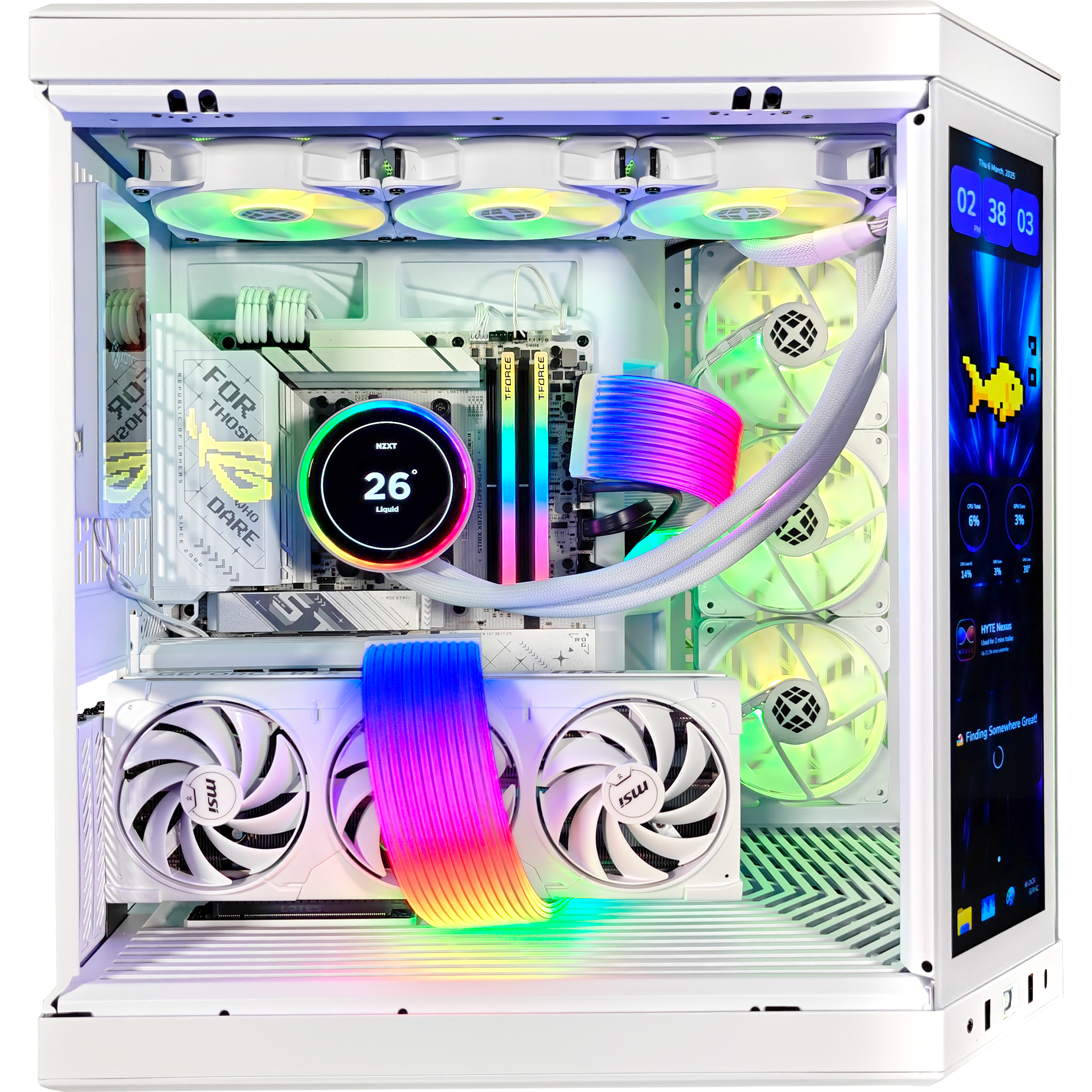 Y70 Ultimate X3D Ghost Ready to Ship Gaming PC
