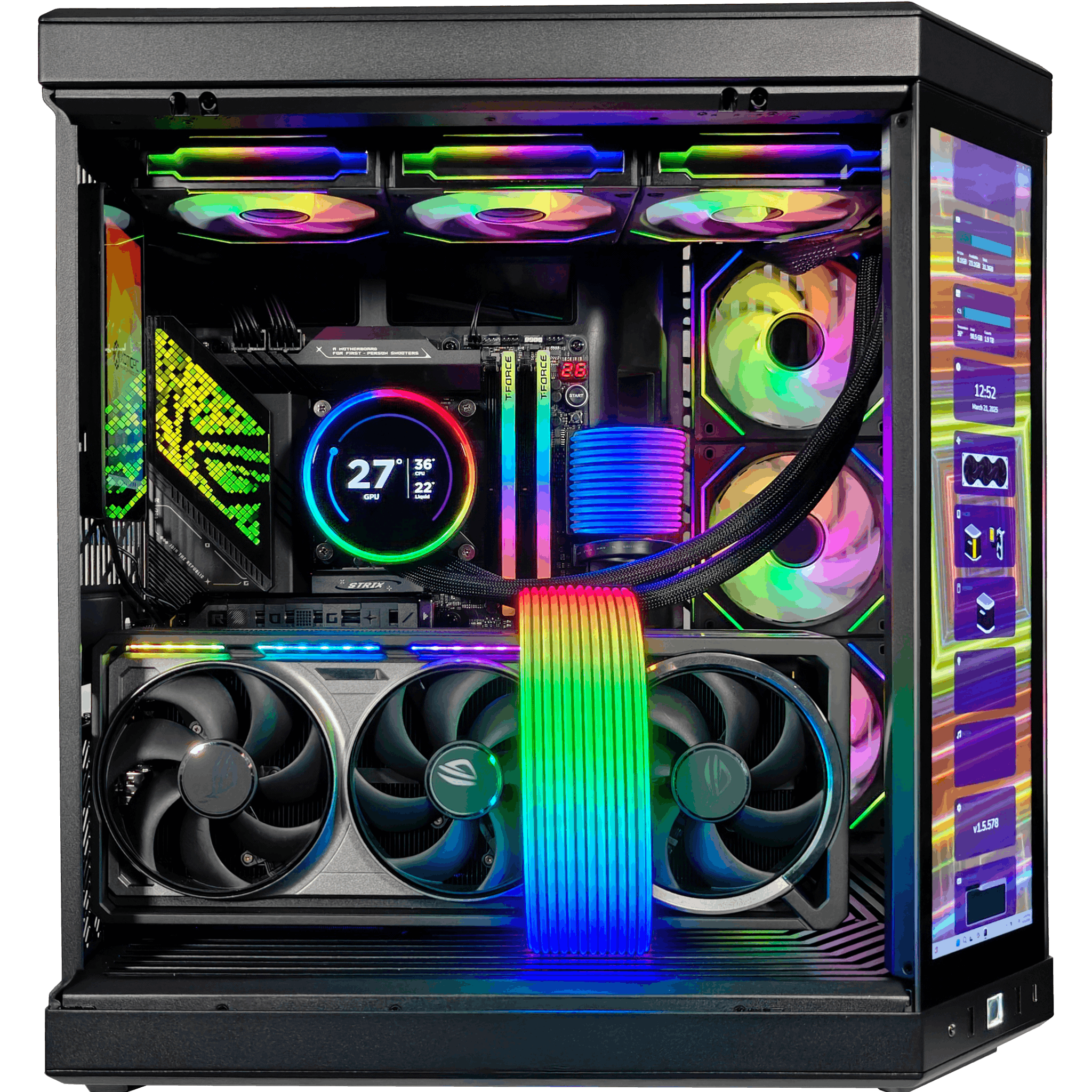 GX13 HYTE Custom Built Gaming Desktop PC
