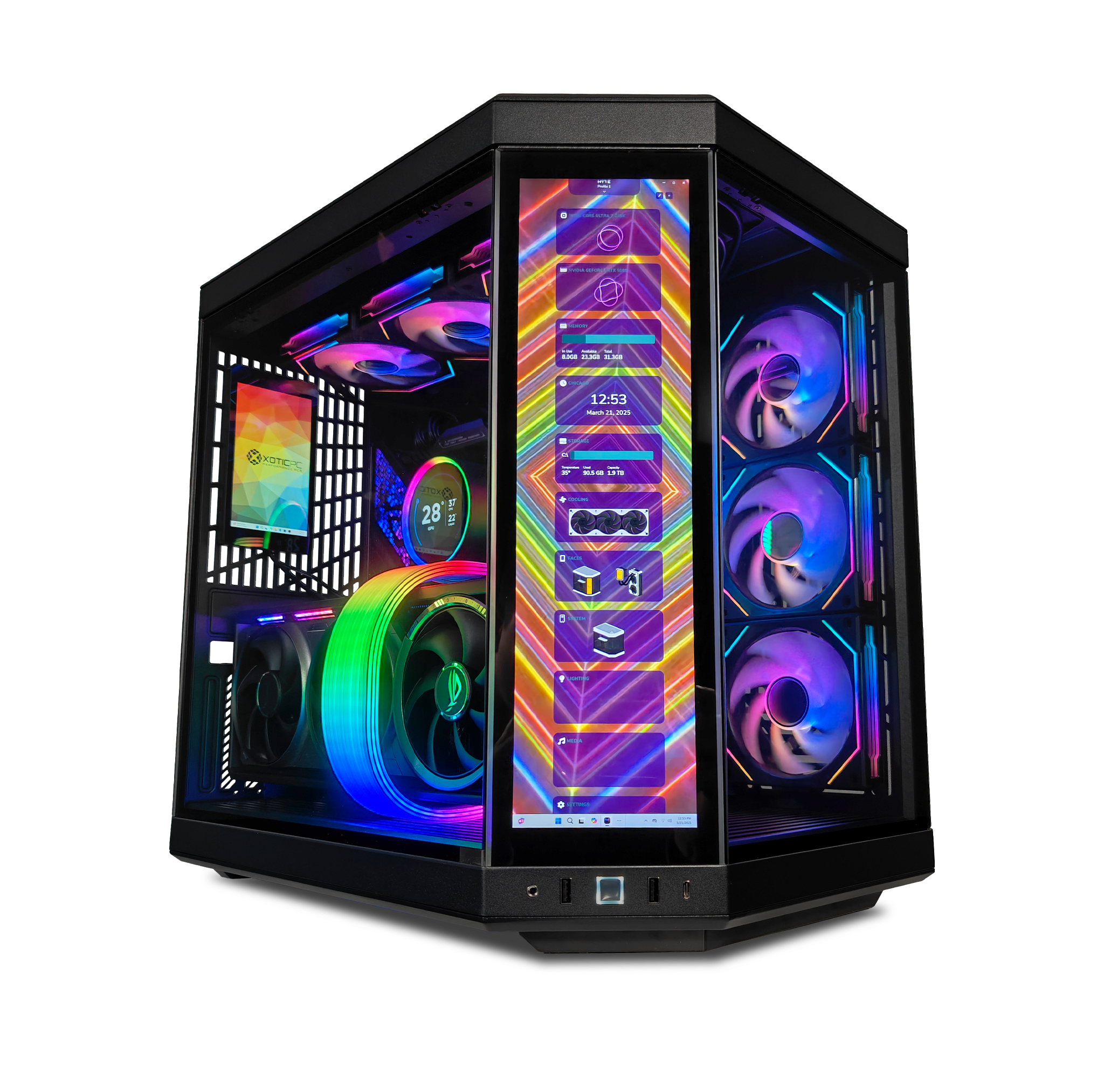 GX13 HYTE Custom Built Gaming Desktop PC