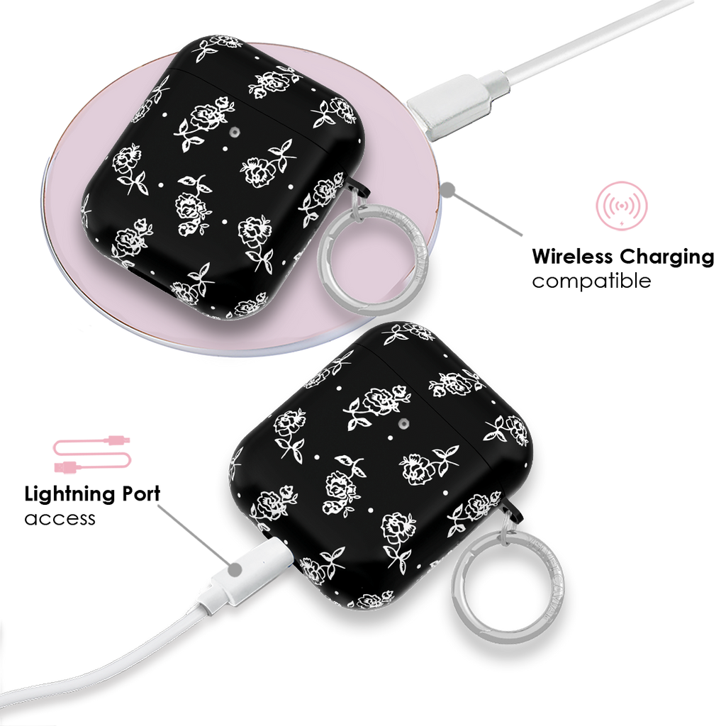 Vintage Roses AirPod Case