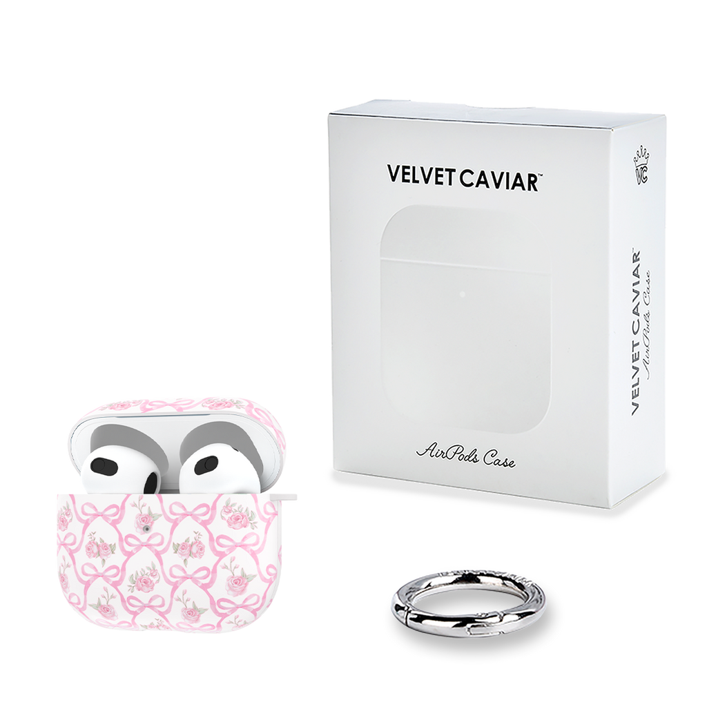 Lovely Pink Bows AirPod Case