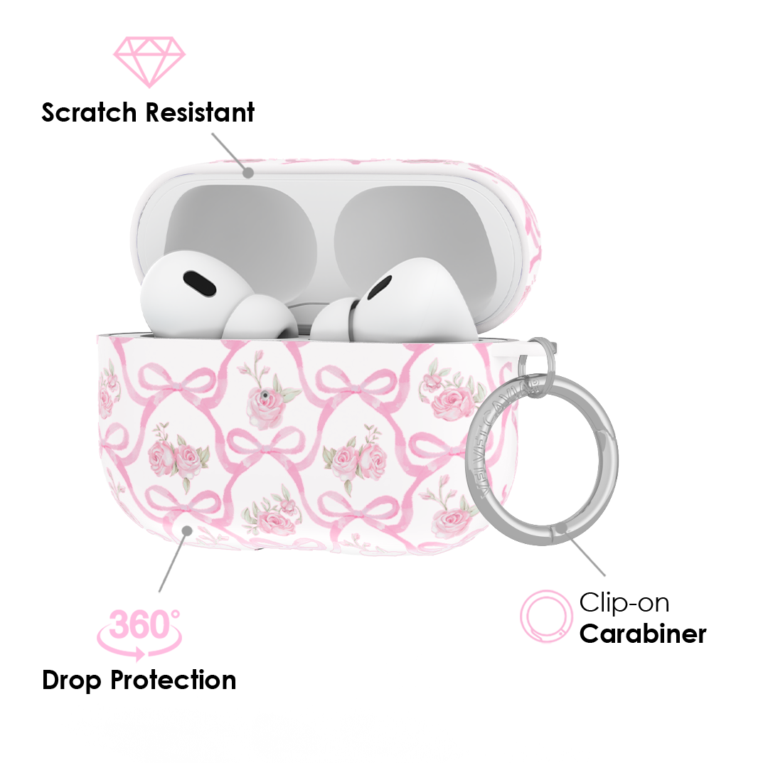 Lovely Pink Bows AirPod Case