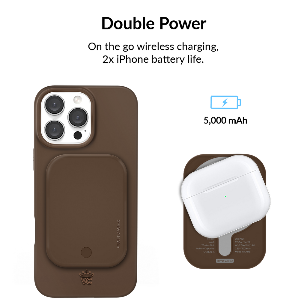 Espresso Brown MagSafe Battery Power Pack