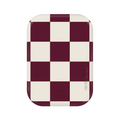 Burgundy Vibe Checker MagSafe Battery Power Pack