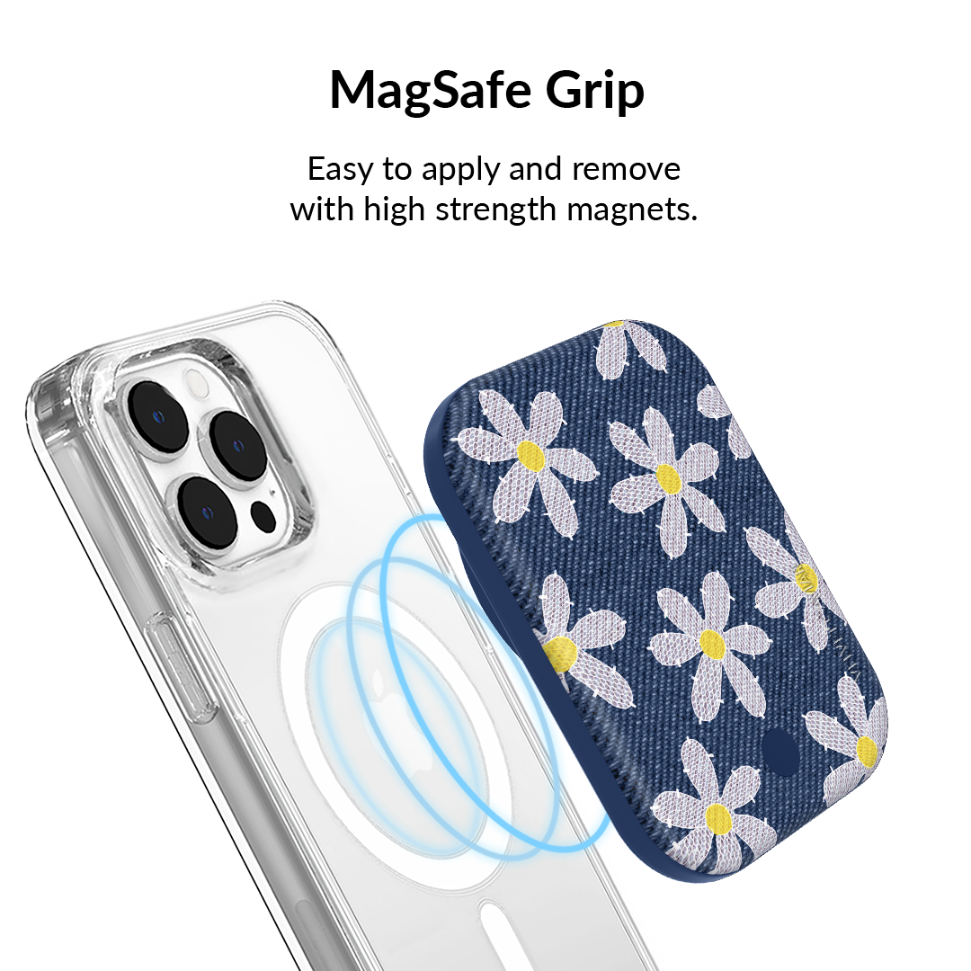 Denim Daisy MagSafe Battery Power Pack