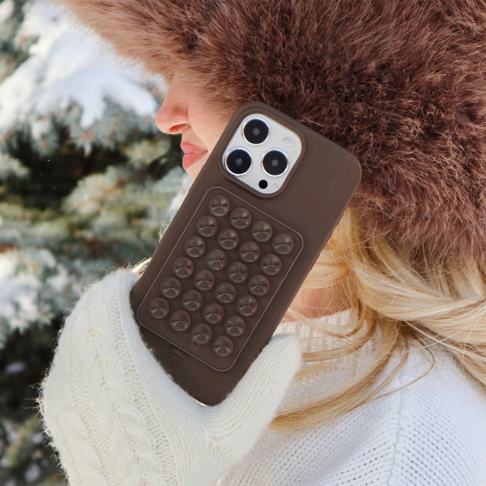 Espresso Brown MightyGrip MagSafe Mount