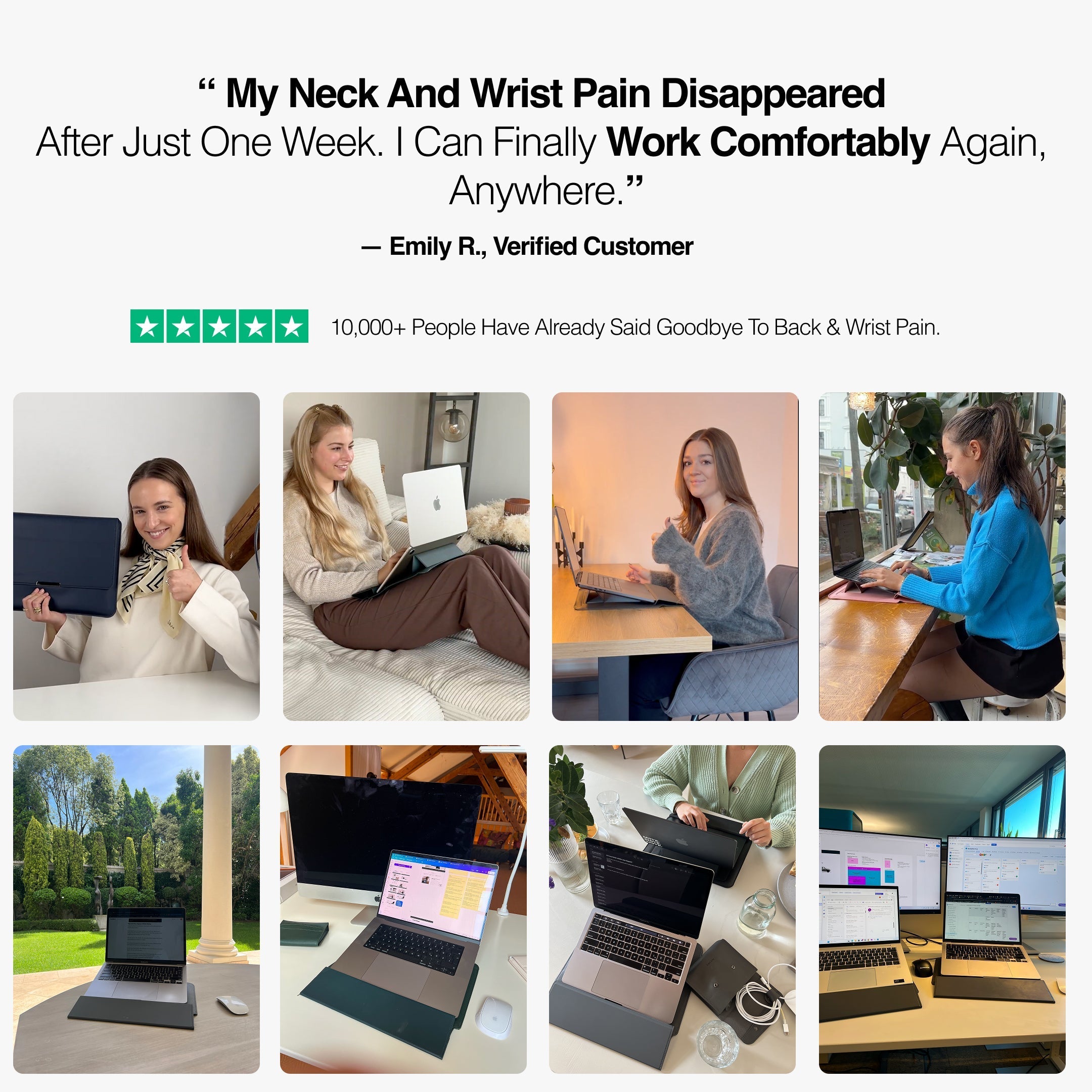 ERGO SLEEVE™ – 4-in-1 Ergonomic Workstation Set