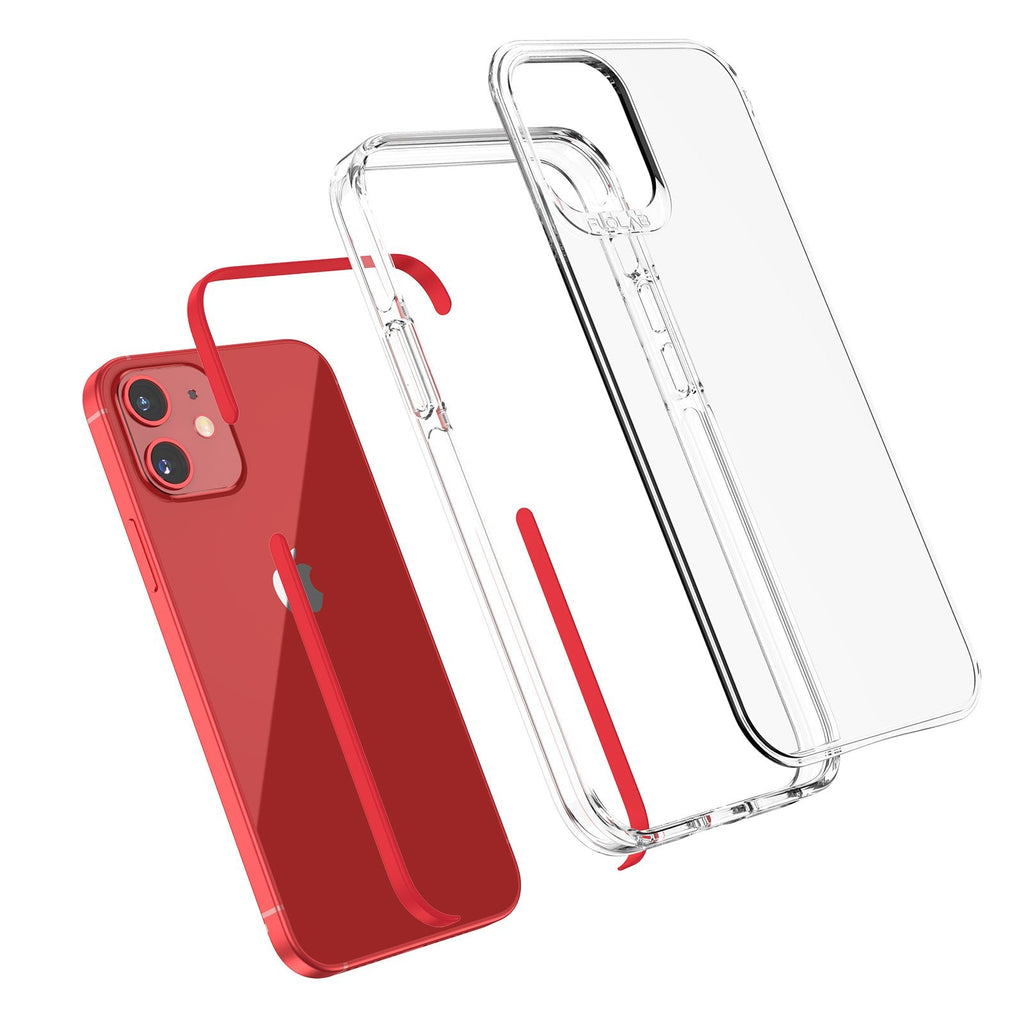 Red for iPhone 12 Cases TAFFYCA Series