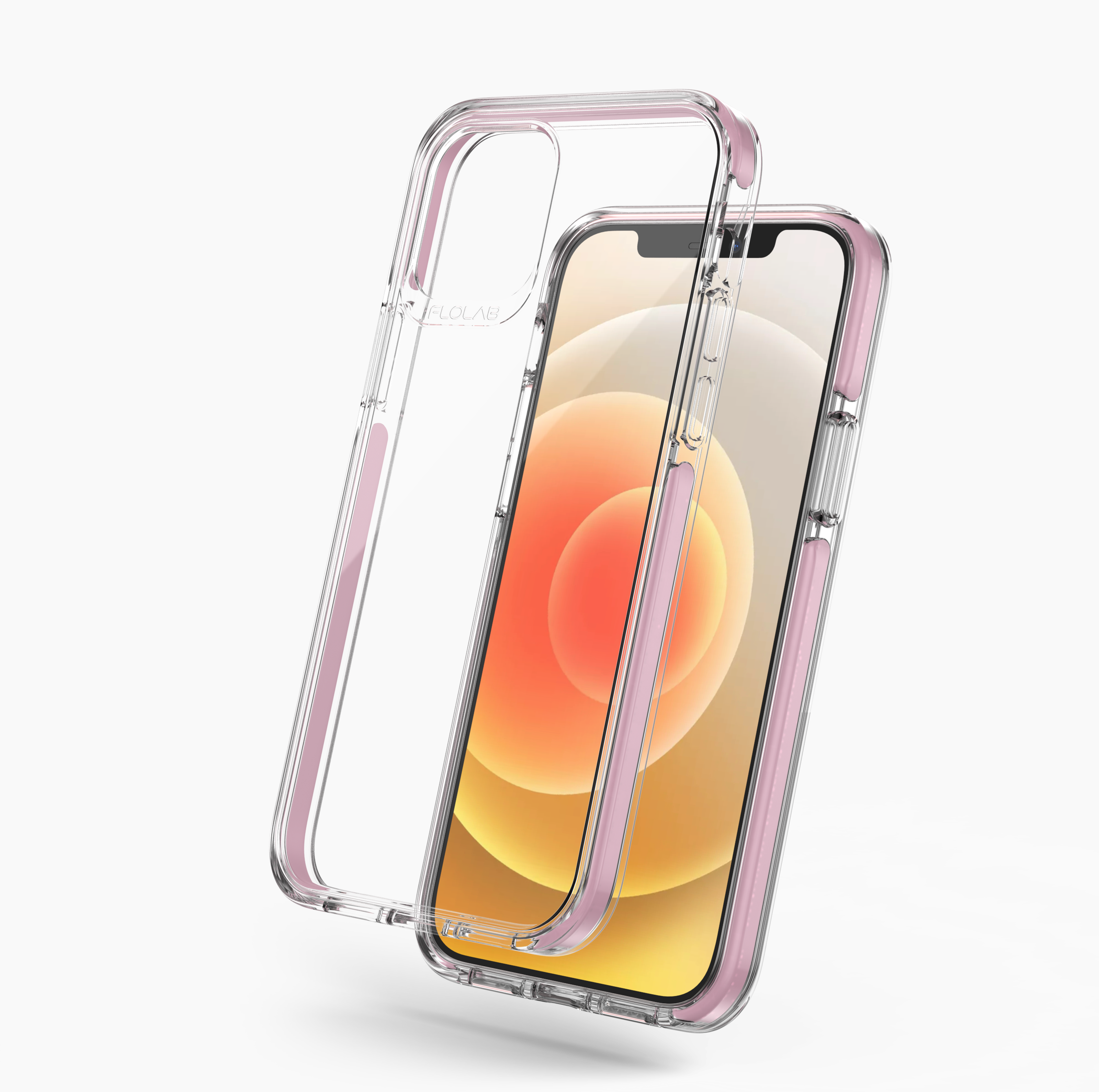 Pink for iPhone 12 mini Cases TAFFYCA Series