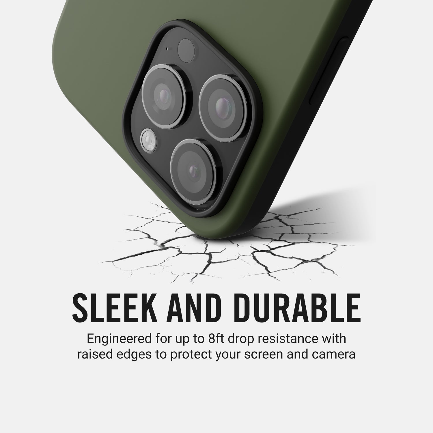 Everyday Charging Kit - iPhone 16 Plus - Matte Olive