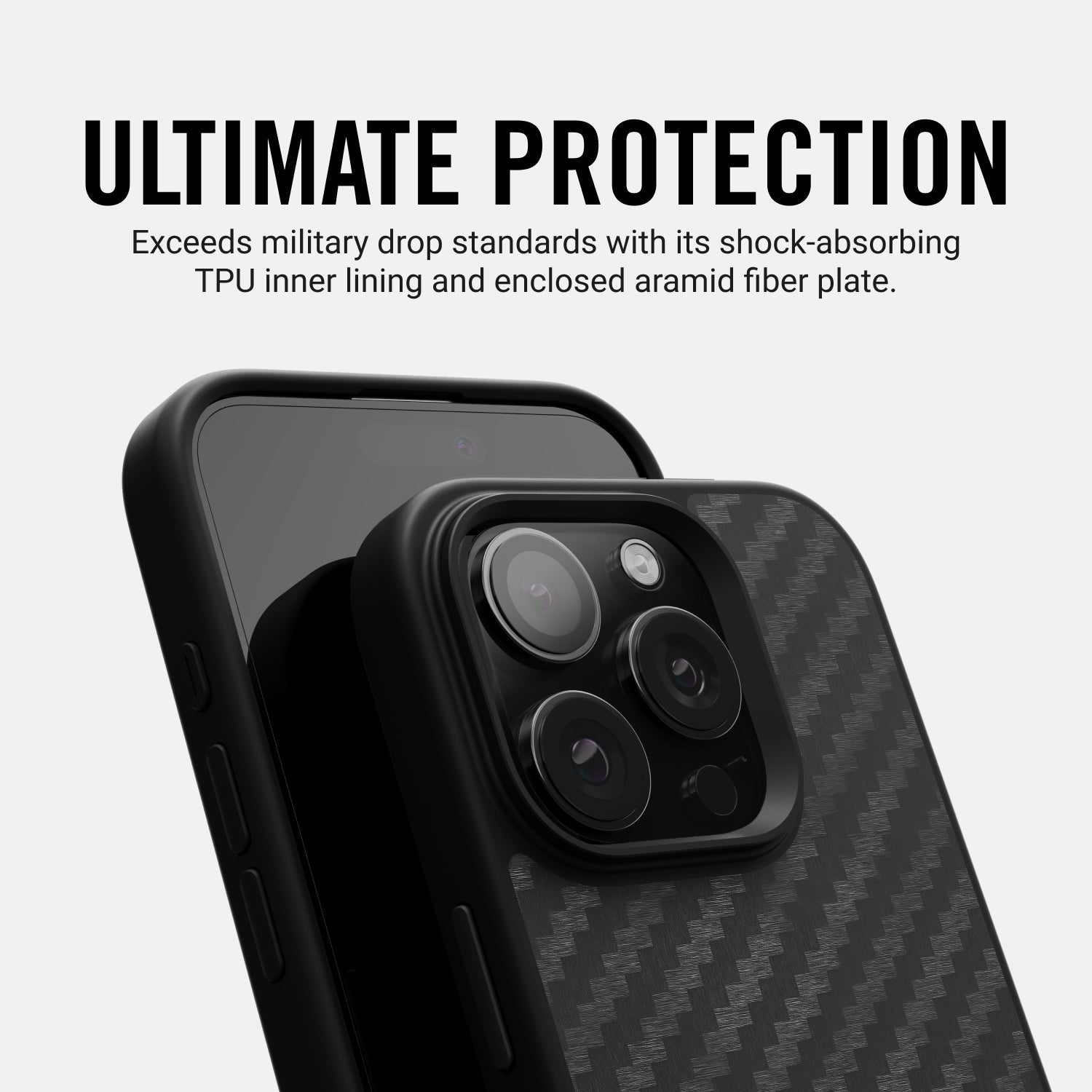 Everyday Phone Case - iPhone 16 Plus - Carbon