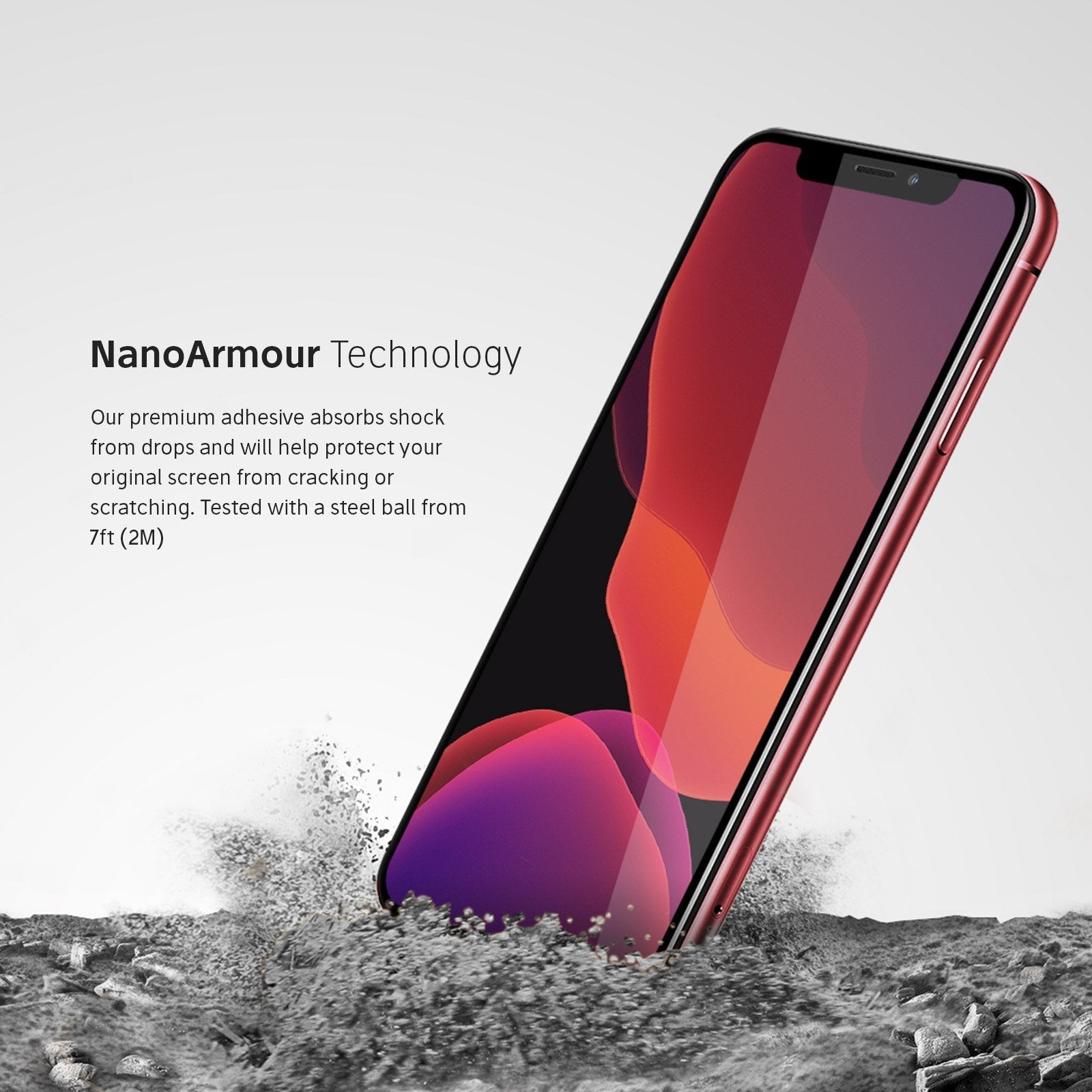 NanoArmour for iPhone XS / X  Screen Protector