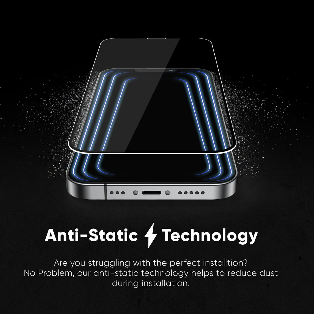NanoArmour for iPhone 13 mini Anti-Glare Screen Protector Matte Anti-Dust Edge-to-Edge