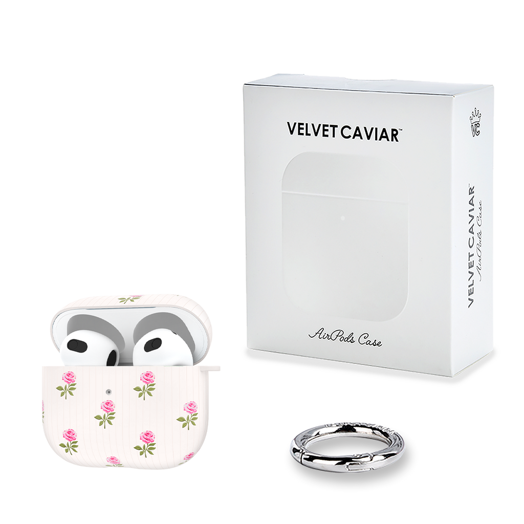 Pink Peony Floral AirPod Case