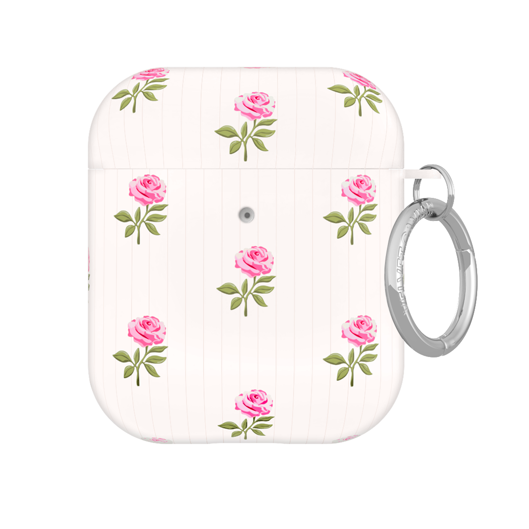 Pink Peony Floral AirPod Case