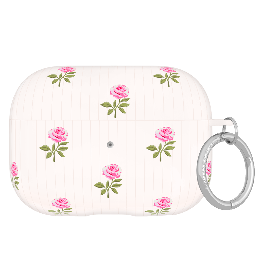 Pink Peony Floral AirPod Case