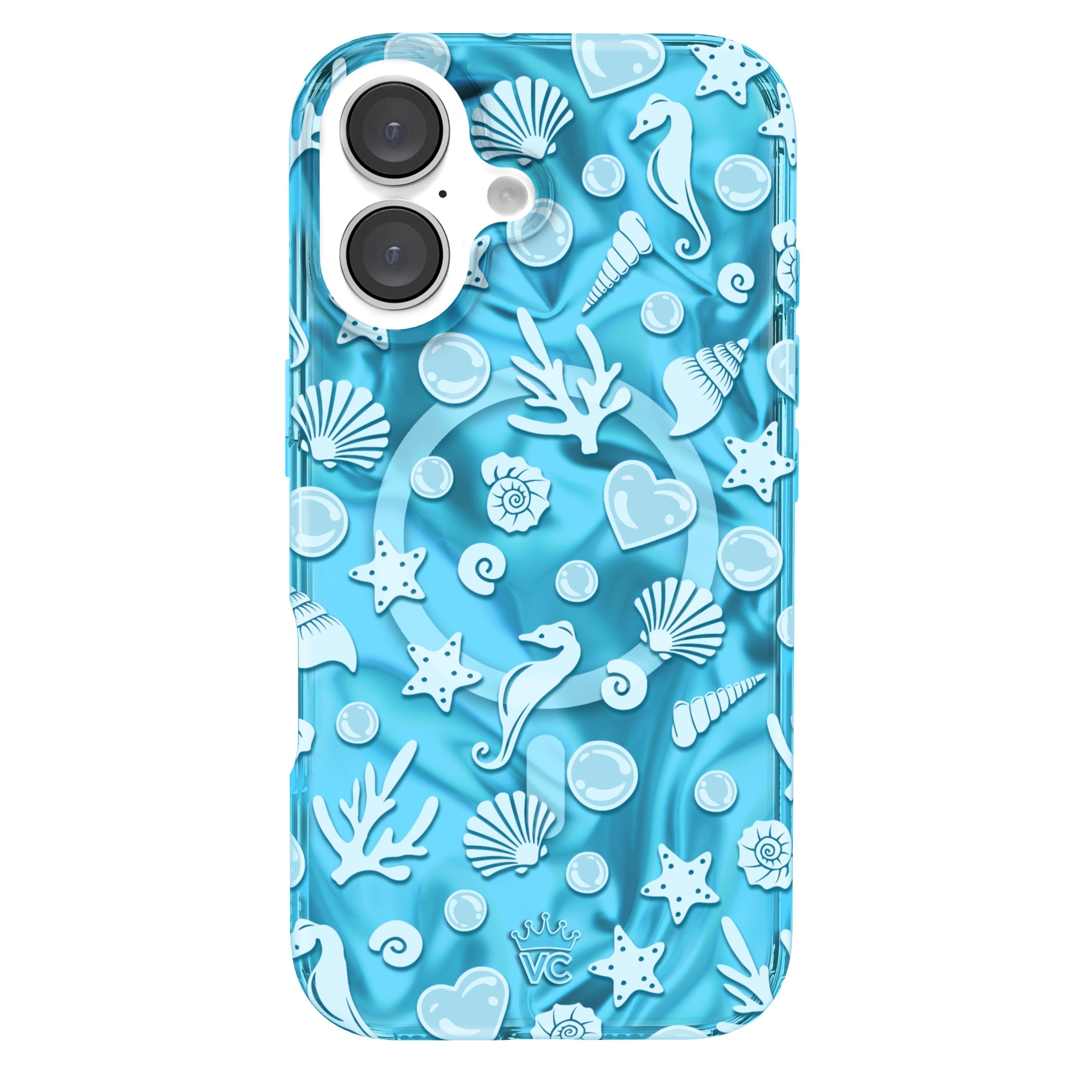 Aquamarine Holo iPhone Case