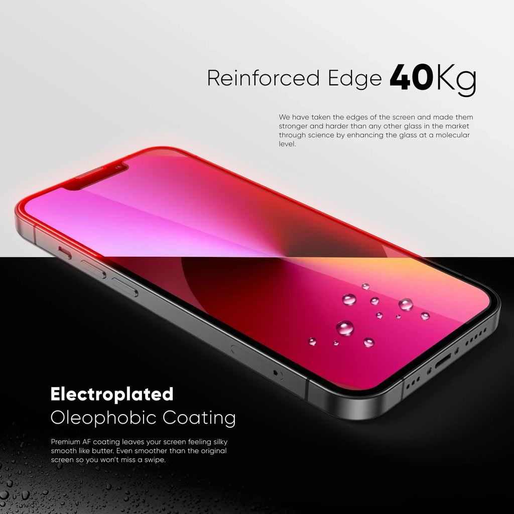 NanoArmour ONETIME MAX Matte Anti-Glare Infinity Edge – iPhone 15 Series