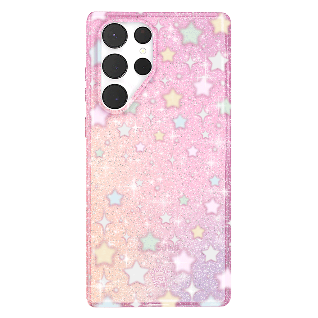 Falling Star Glitter Samsung Case
