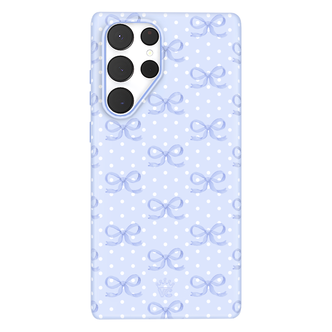 Lovely Blue Bows Samsung Case