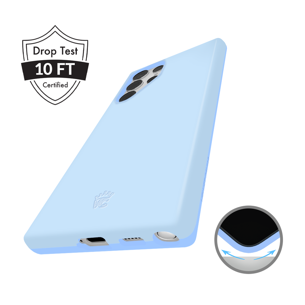 Cotton Candy Blue Samsung Case