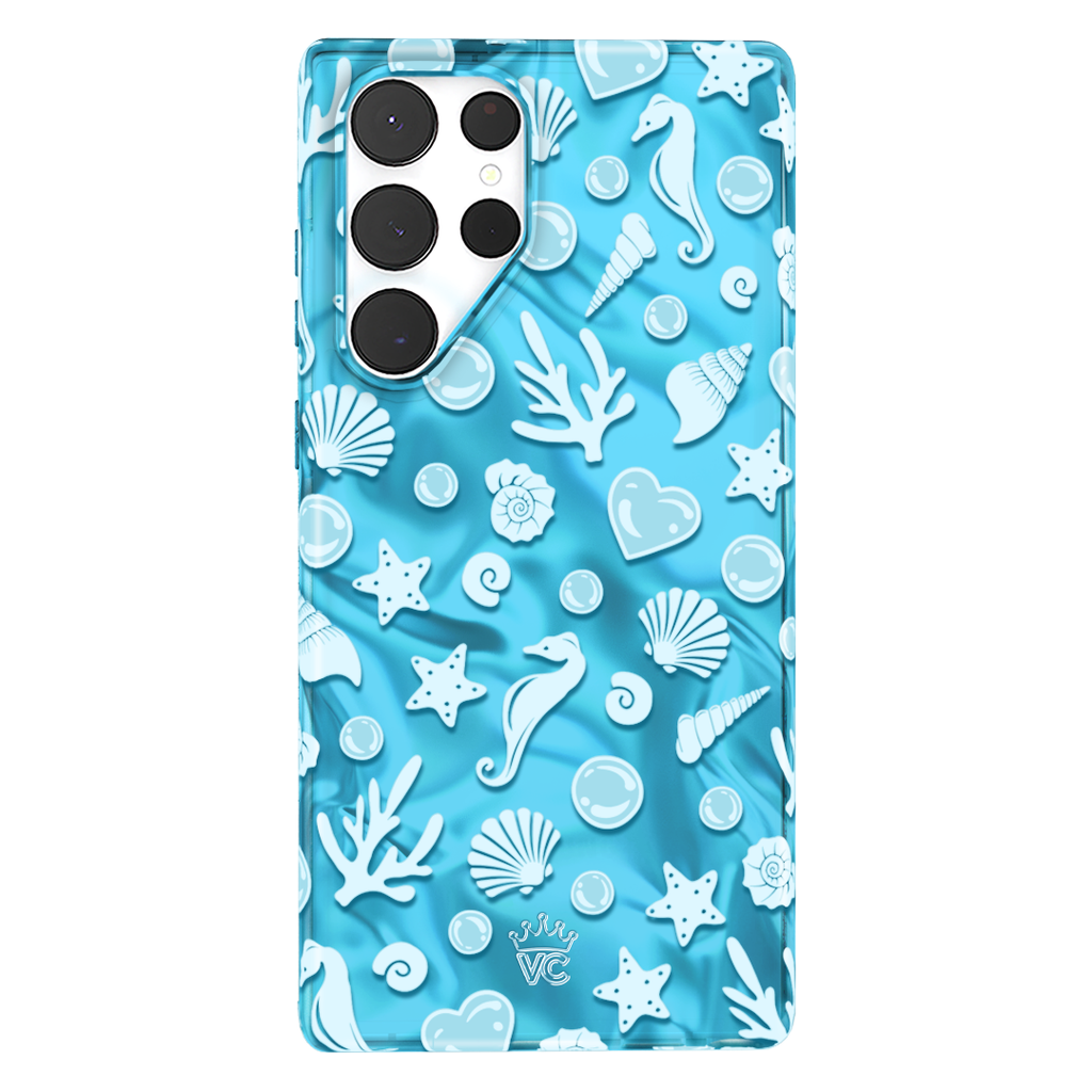 Aquamarine Holo Samsung Case