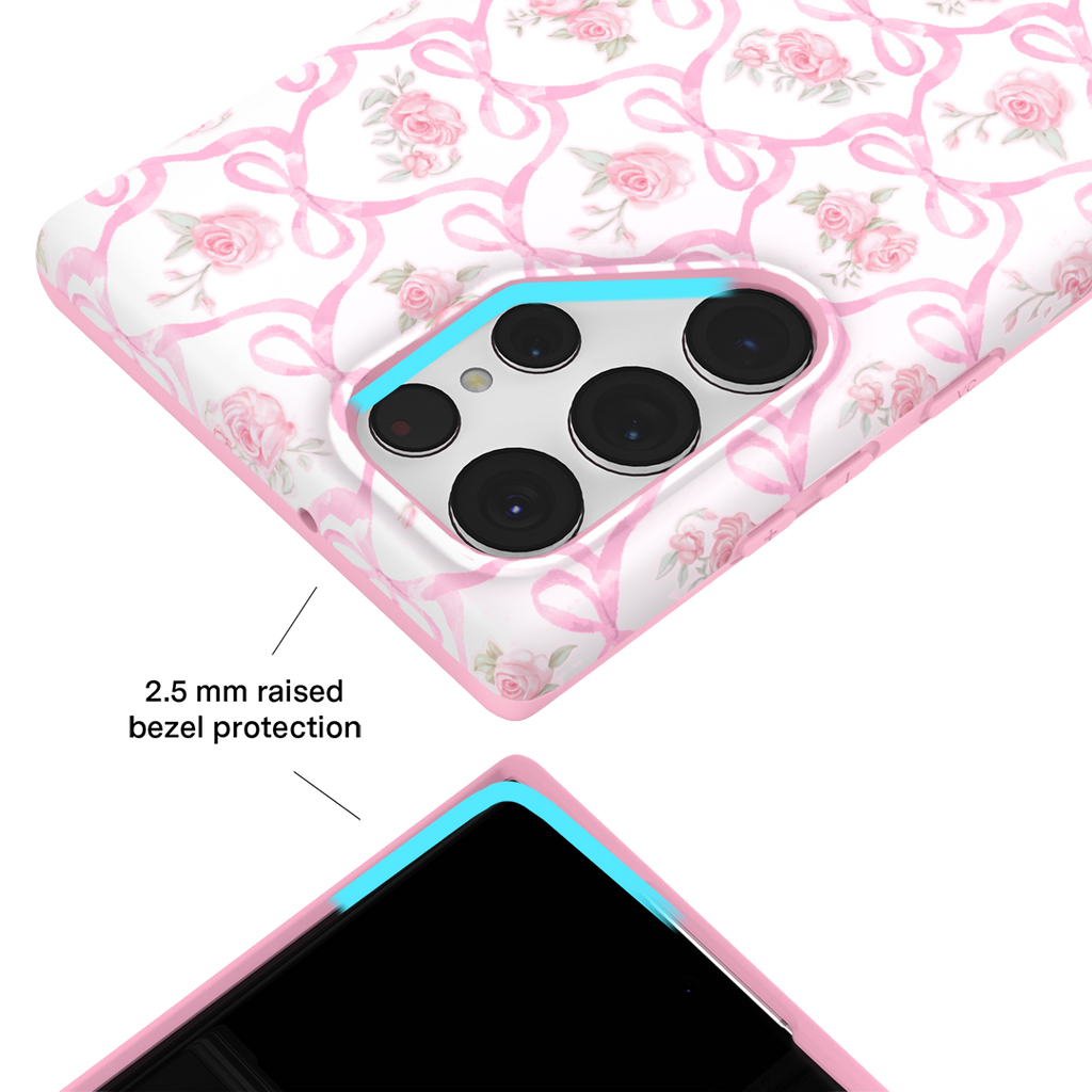 Lovely Pink Bows Samsung Case