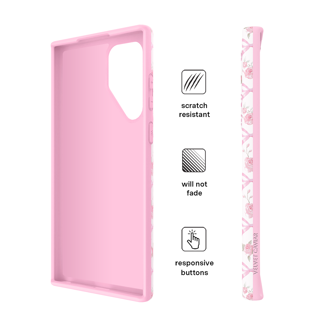 Lovely Pink Bows Samsung Case