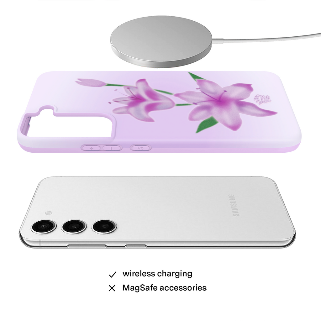 Love Spell Lily Floral Samsung Case