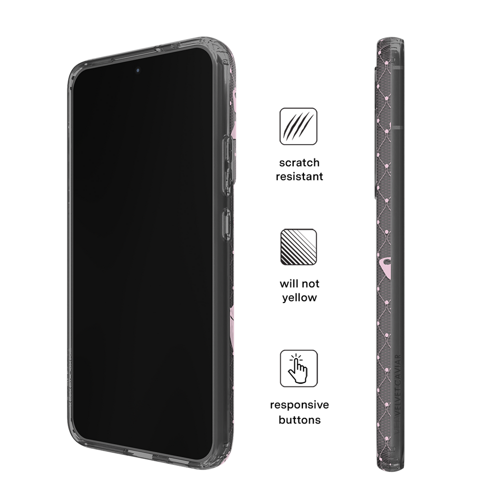 Lacy Pink Bows Samsung Case
