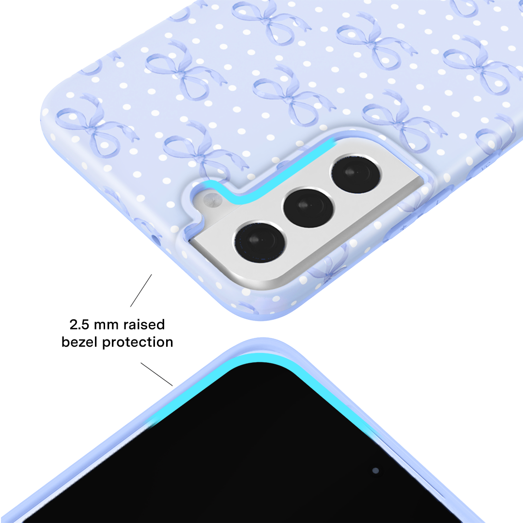 Lovely Blue Bows Samsung Case