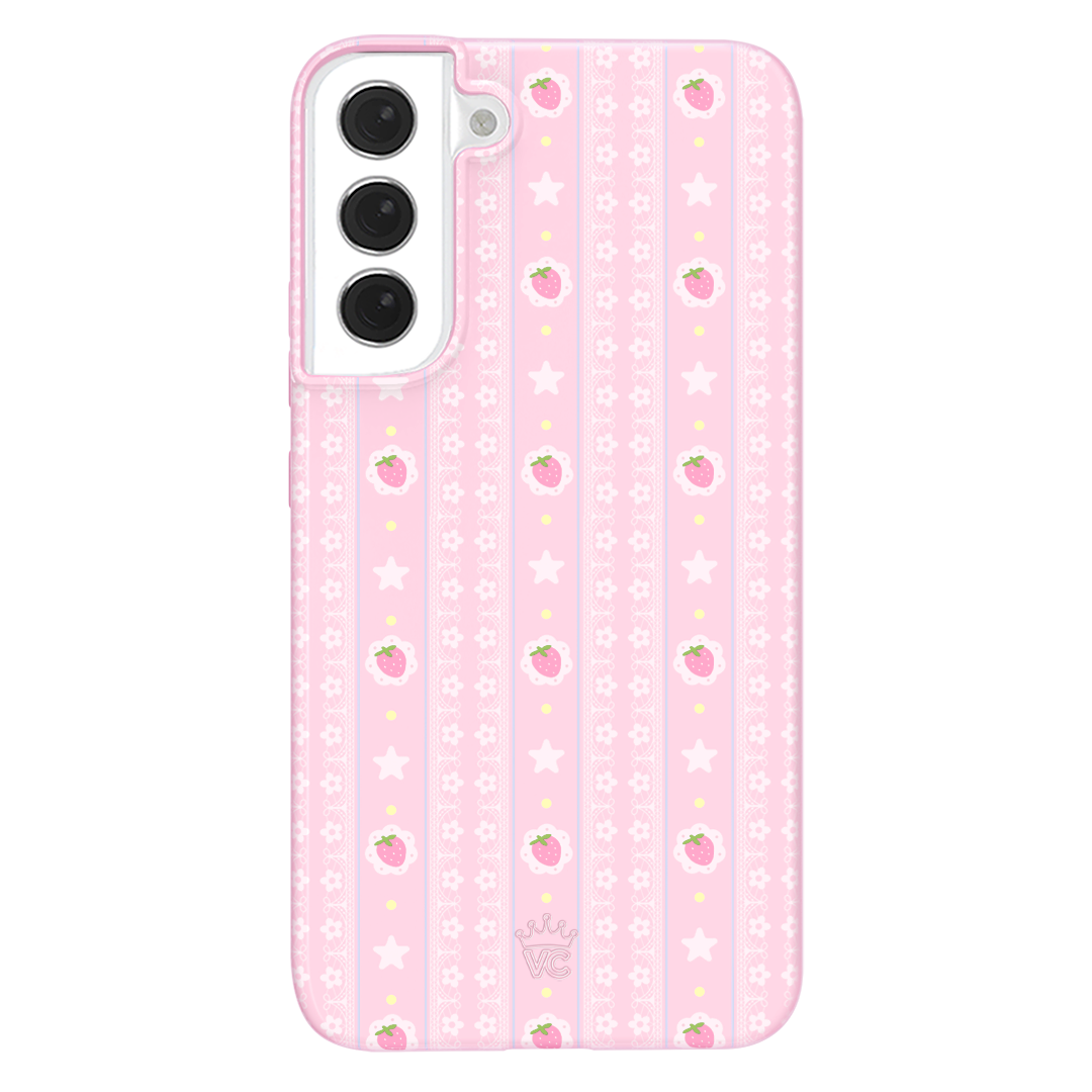 Strawberry Macaron Samsung Case