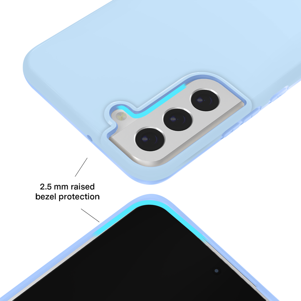 Cotton Candy Blue Samsung Case