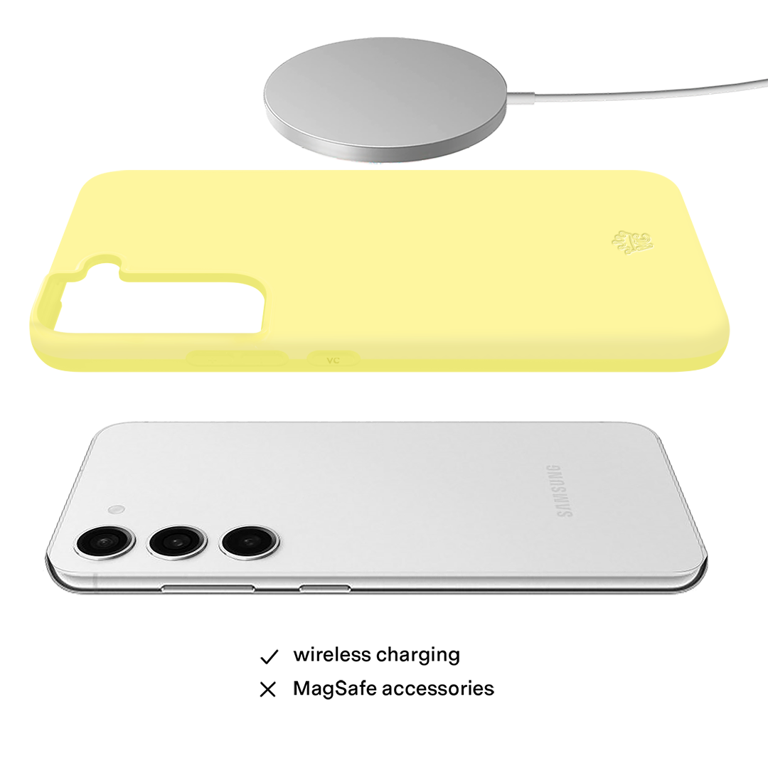 Butter Yellow Samsung Case