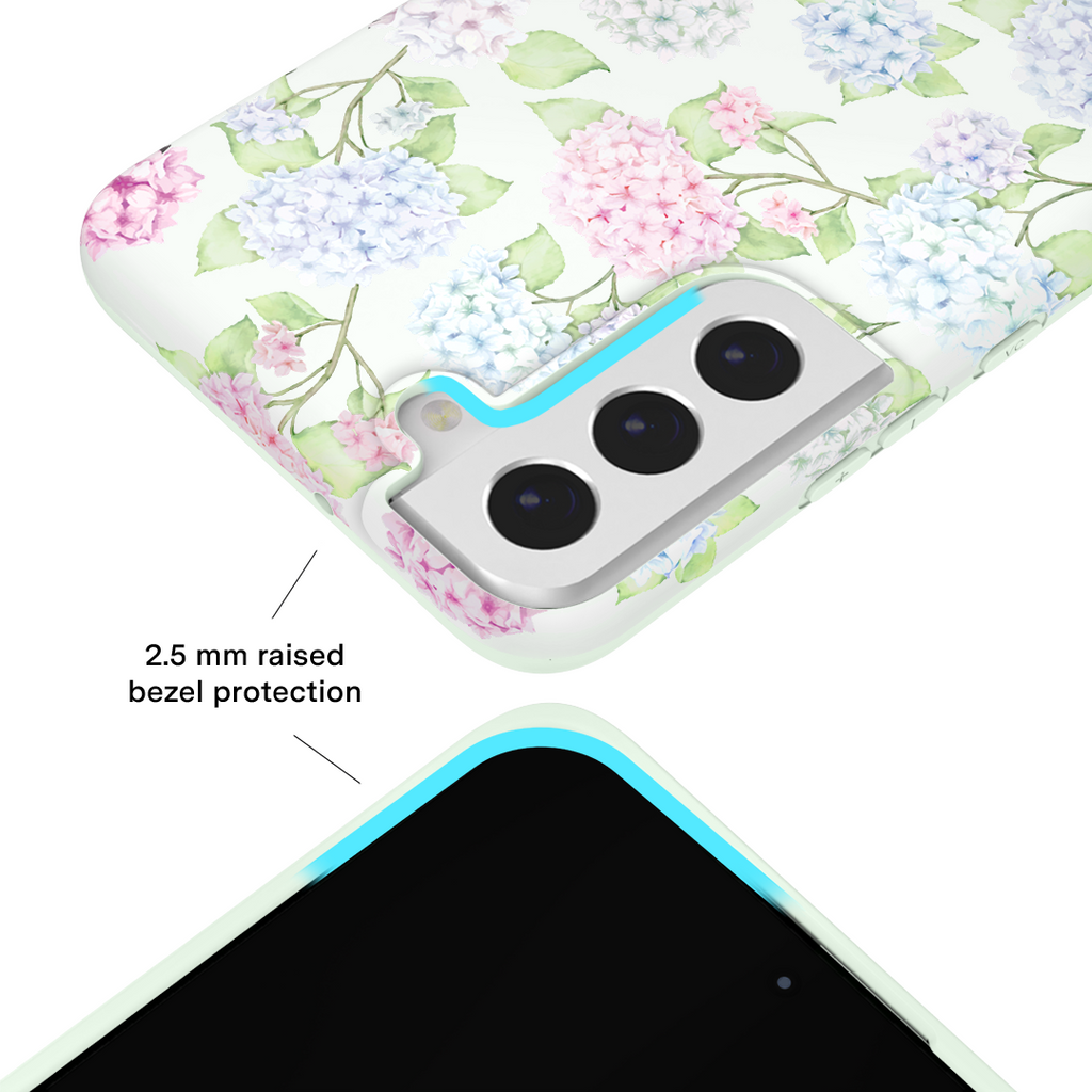 Hydrangea Floral Samsung Case