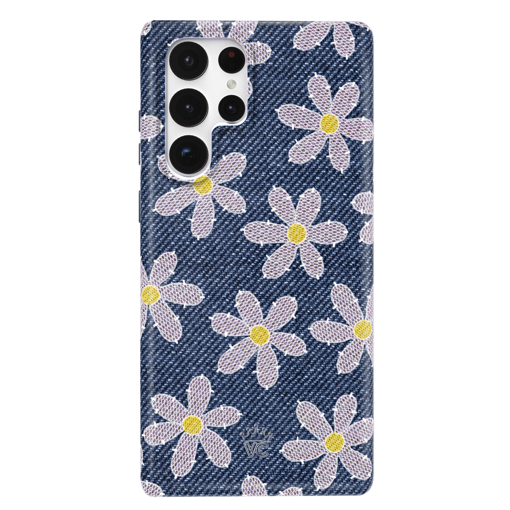 Denim Daisy Samsung Case