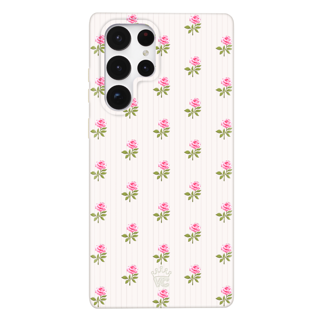 Pink Peony Floral Samsung Case