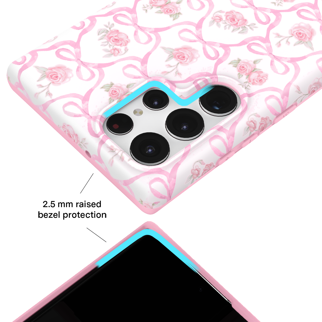 Lovely Pink Bows Samsung Case