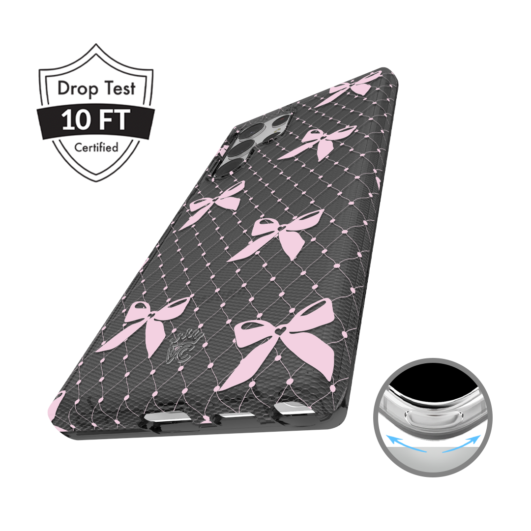Lacy Pink Bows Samsung Case