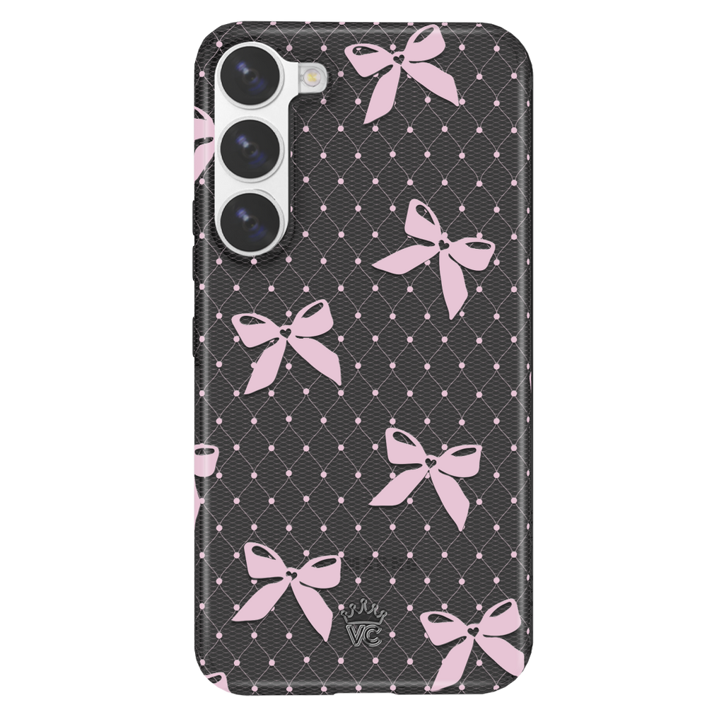 Lacy Pink Bows Samsung Case
