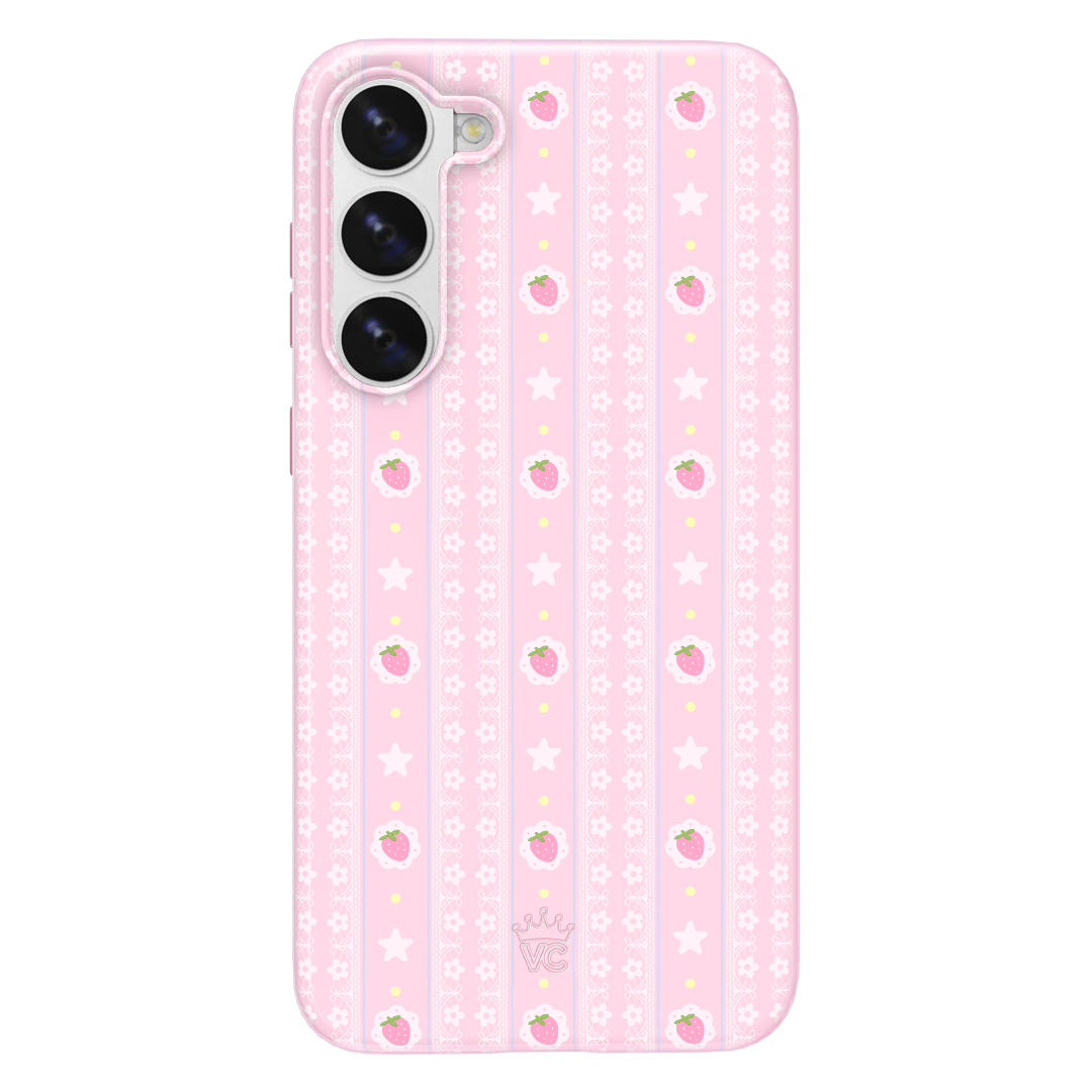 Strawberry Macaron Samsung Case