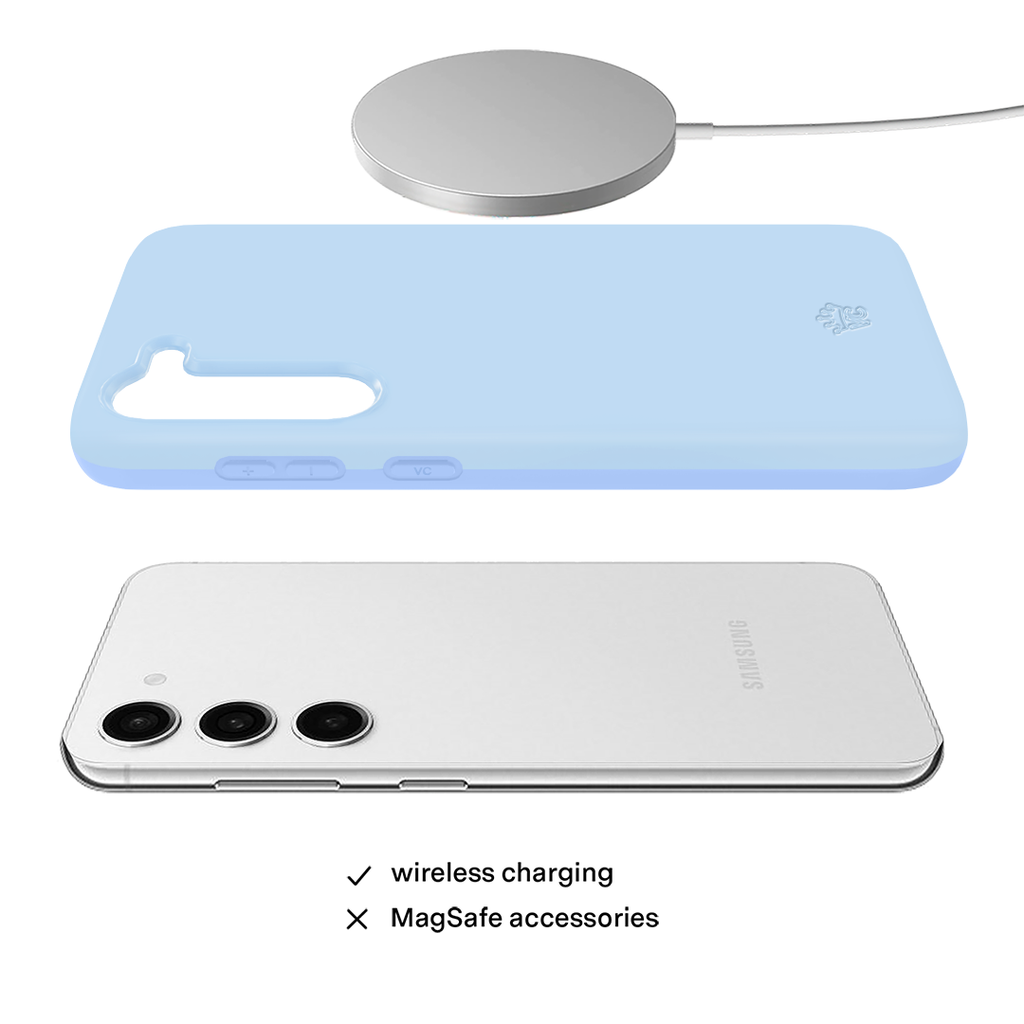 Cotton Candy Blue Samsung Case