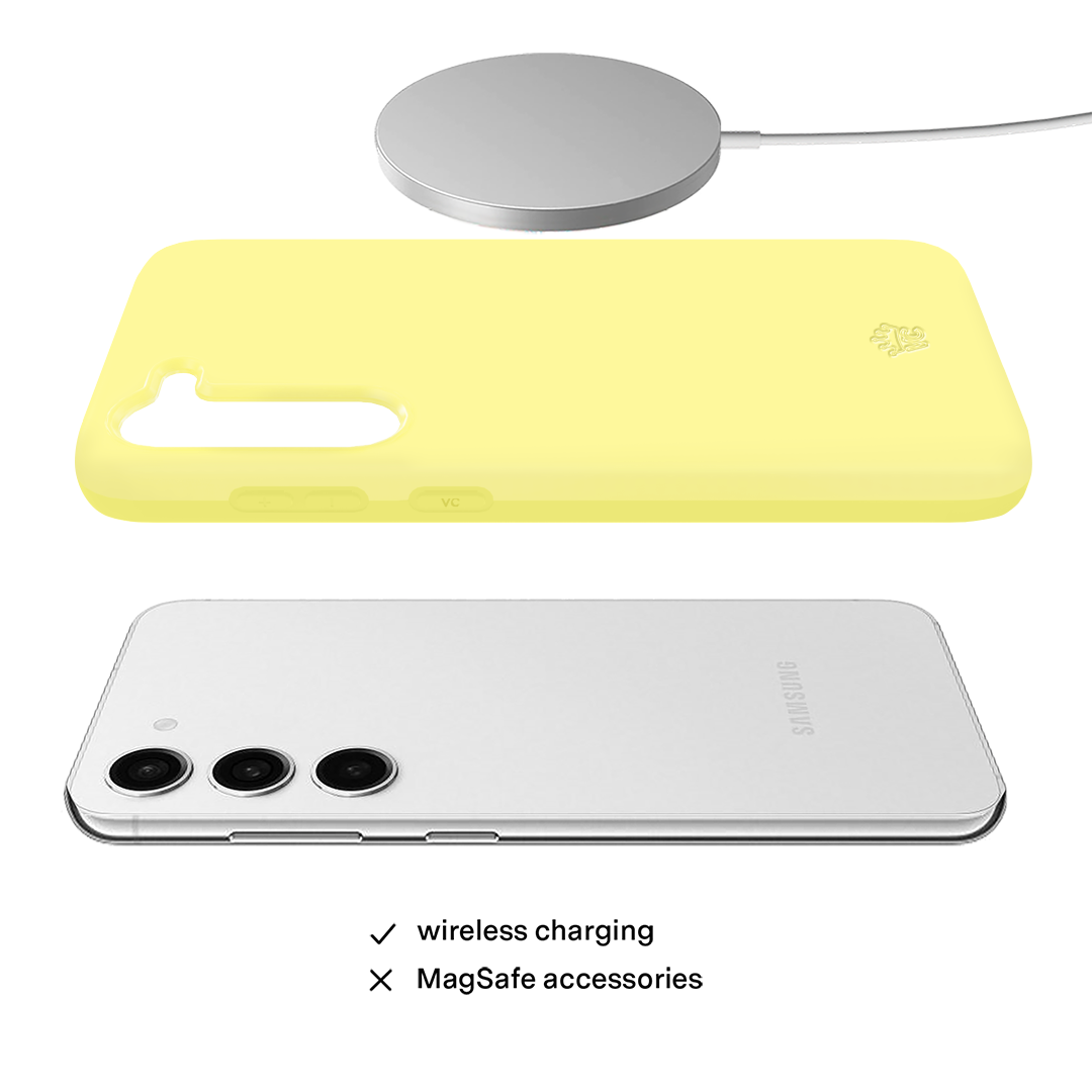 Butter Yellow Samsung Case
