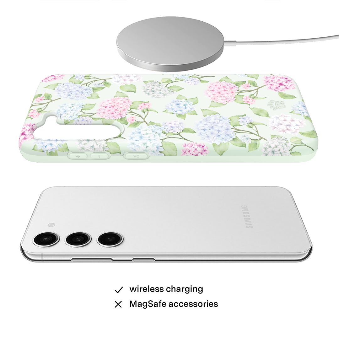 Hydrangea Floral Samsung Case