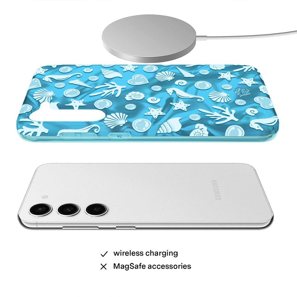 Aquamarine Holo Samsung Case