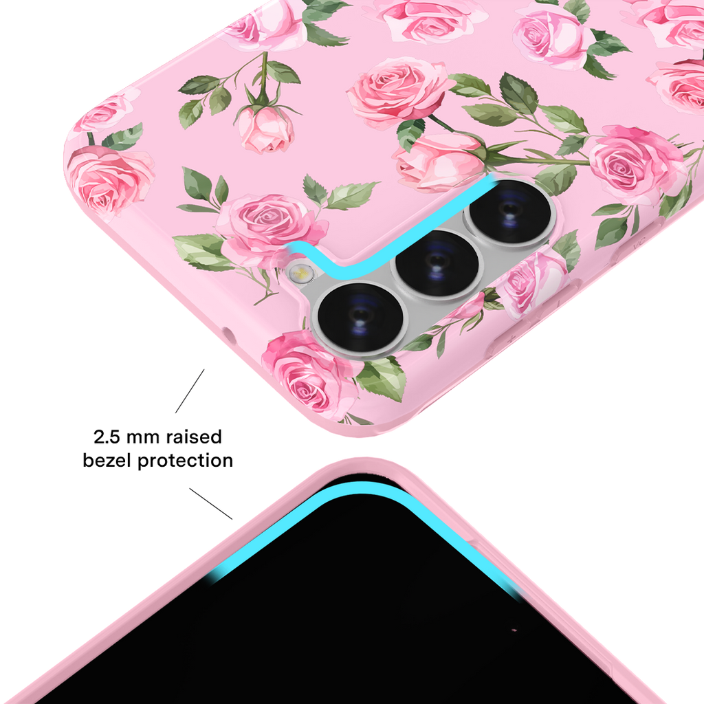 Baby Pink Roses Samsung Case