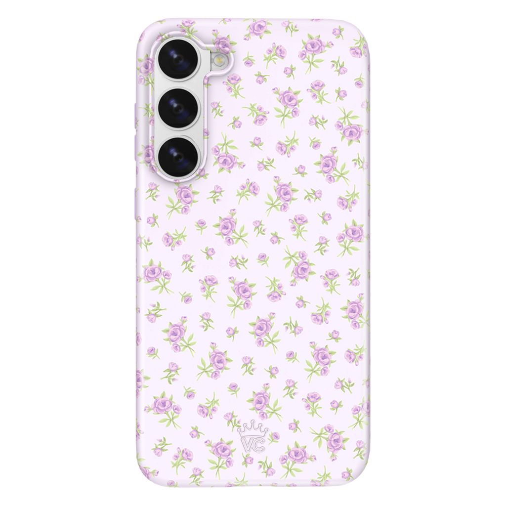 Dainty Lilac Floral Samsung Case