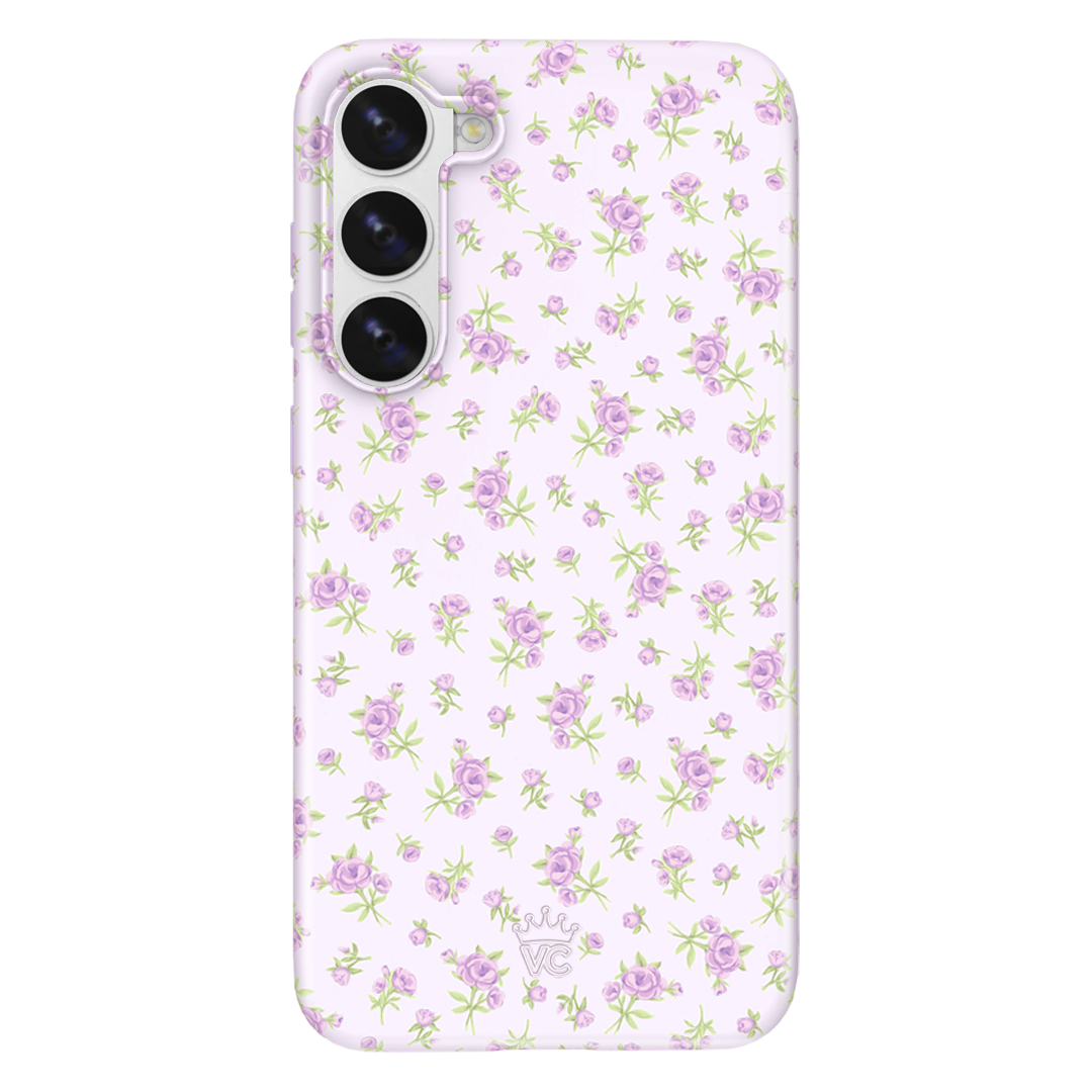 Dainty Lilac Floral Samsung Case