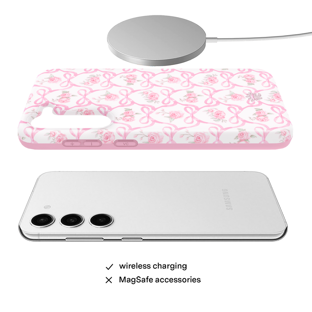Lovely Pink Bows Samsung Case