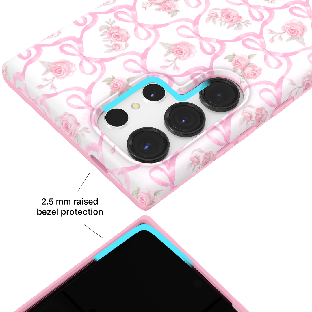 Lovely Pink Bows Samsung Case